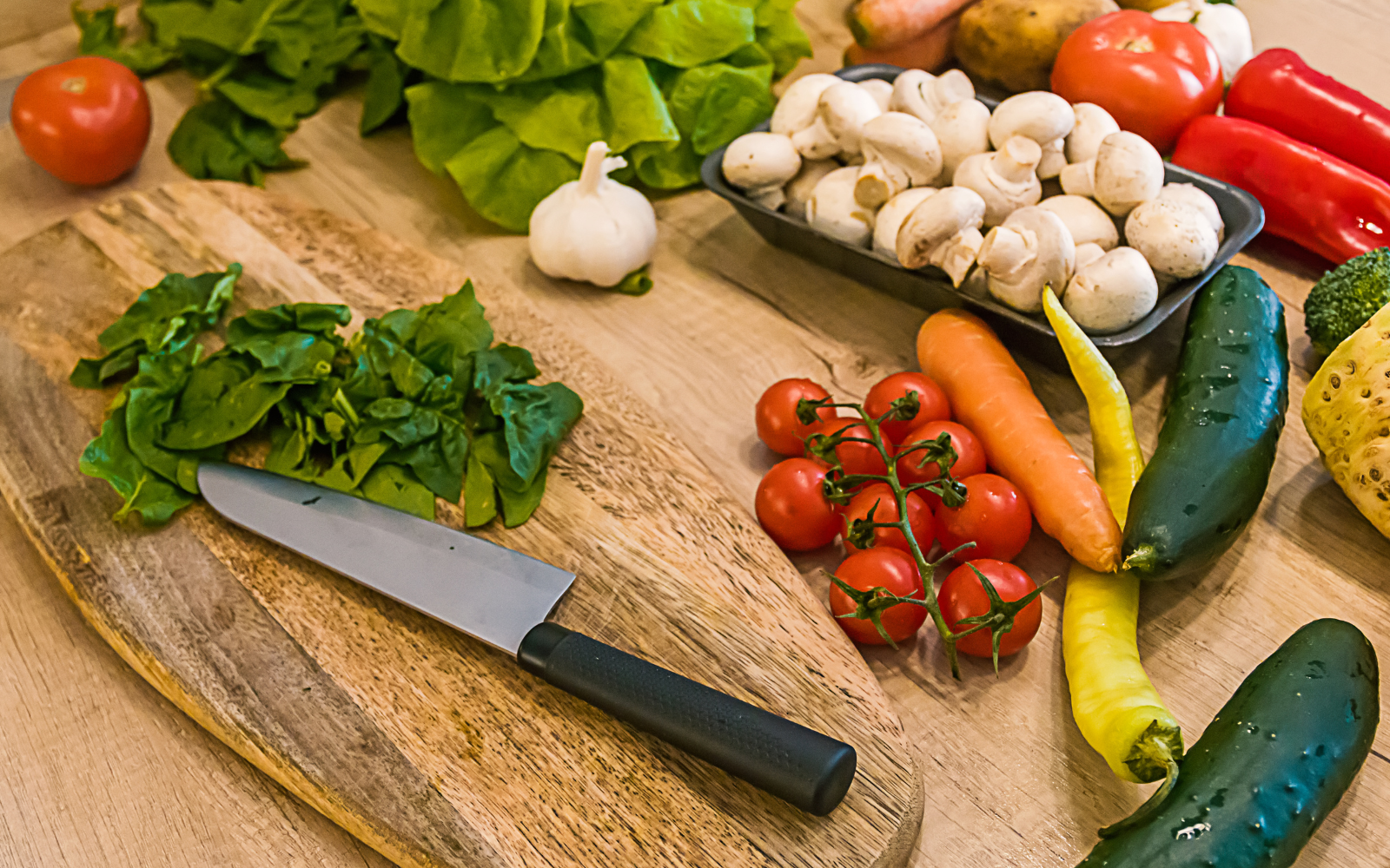 Koken met seizoensgroente